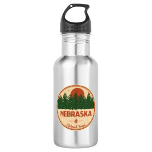 Nebraska National Forest Stainless Steel Water Bottle