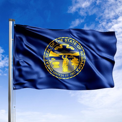 Nebraska Nebraska Flag Nebraska State Nebraska  House Flag