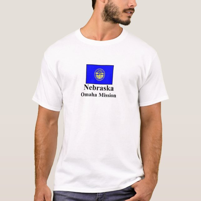 Nebraska Omaha Mission T-Shirt (Front)
