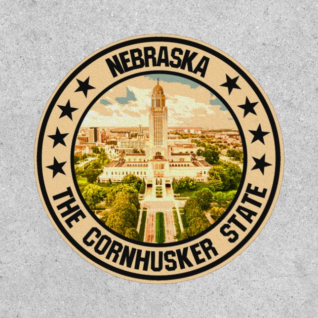Nebraska                                           patch (Front)