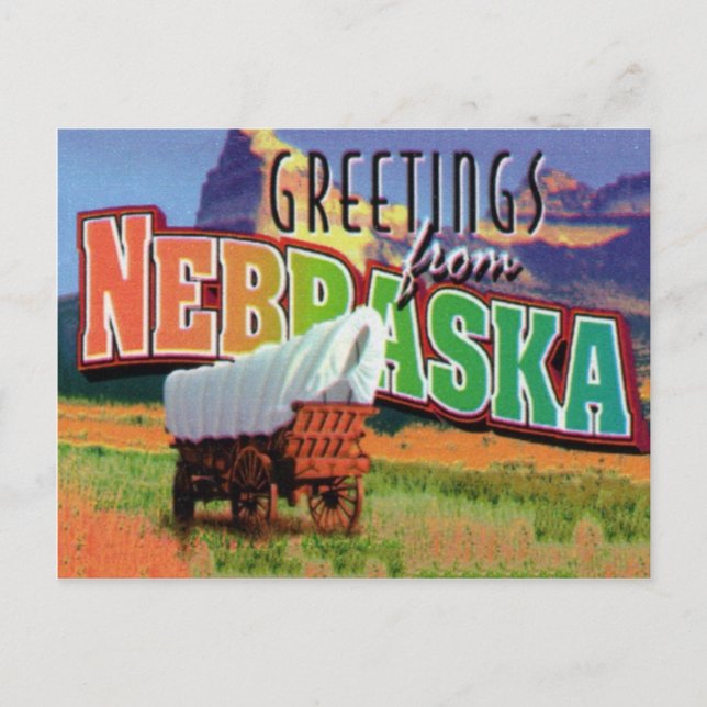 Nebraska Postcard (Front)