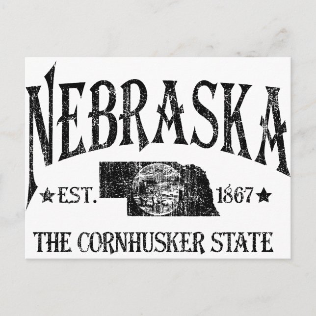 Nebraska Postcard (Front)