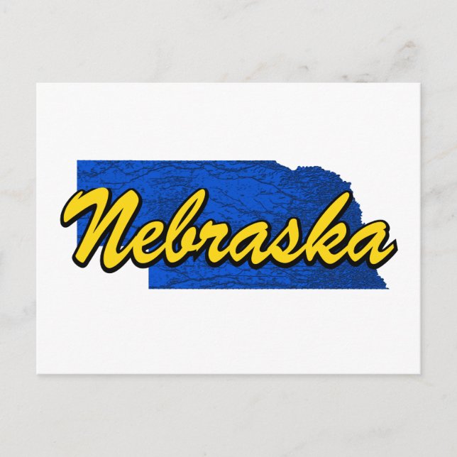 Nebraska Postcard (Front)
