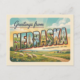 Nebraska Postcard