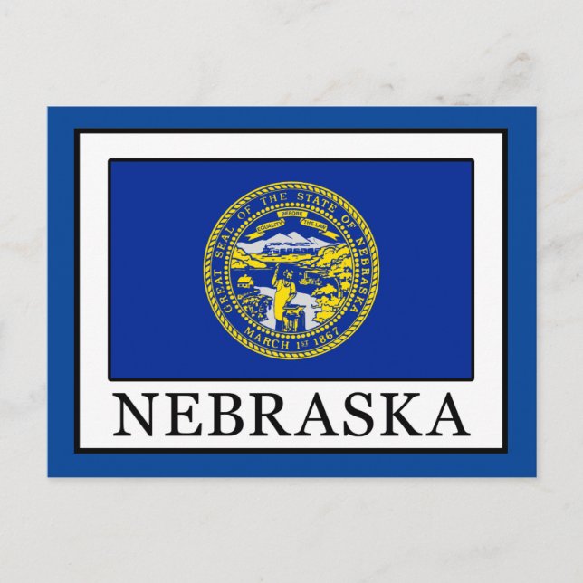 Nebraska Postcard (Front)