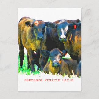 Nebraska Prairie Girls Post Card