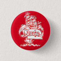 Nebraska Red Pin Button