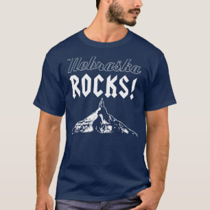 Nebraska Rocks by Corn Coast T-Shirt