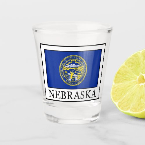 Nebraska Shot Glass