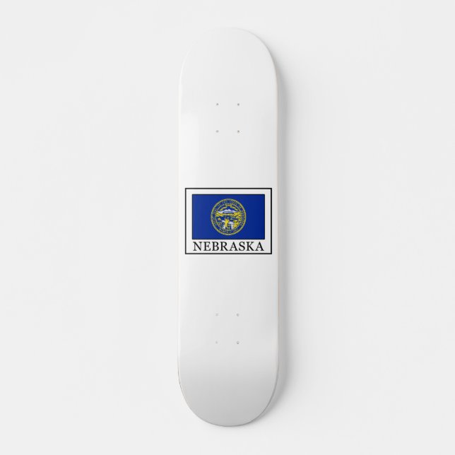 Nebraska Skateboard Deck (Front)