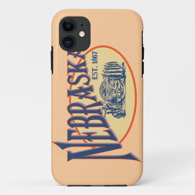 Nebraska Souvenir Apple iPhone 5 Case Cover (Back)
