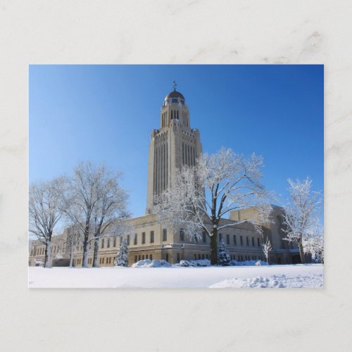 Nebraska State Capitol Postcard