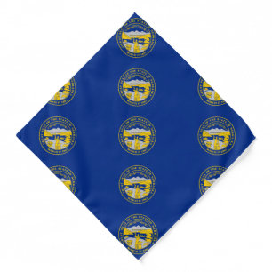Nebraska State Flag Bandana
