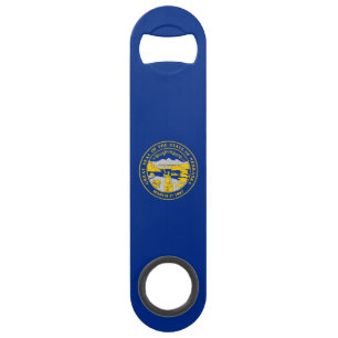 Nebraska State Flag Bar Key