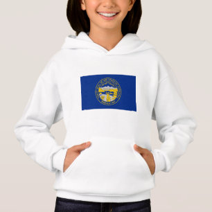 Nebraska State Flag Hoodie