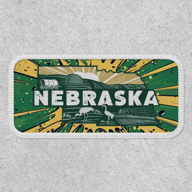 Nebraska State Travel Patch (Front)