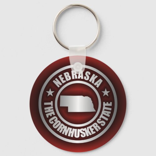 Nebraska Steel 2 Keychains