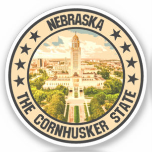 Nebraska Sticker