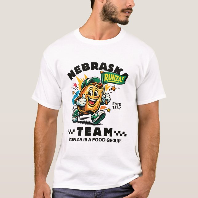 Nebraska : team runza T-Shirt (Front)