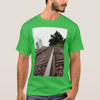 Nebraska Train Track Pt T-Shirt