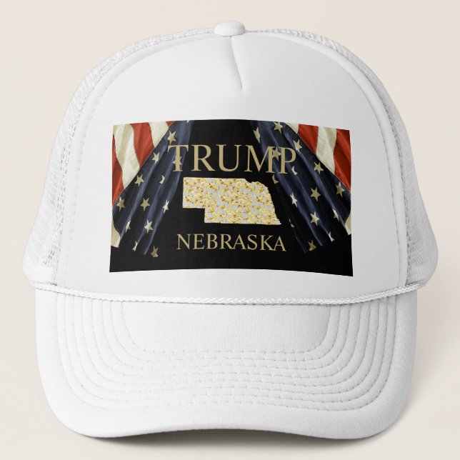 NEBRASKA  TRUCKER HAT (Front)