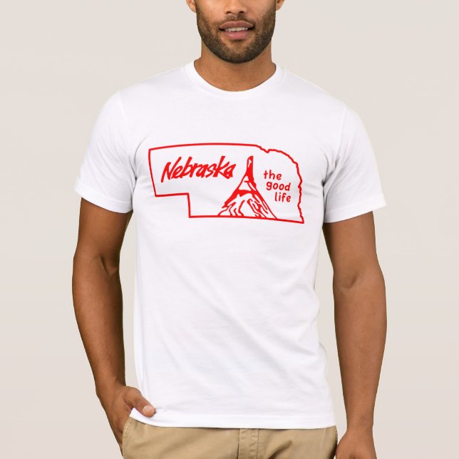 Nebraska Vintage Good Life Shirt (Front)