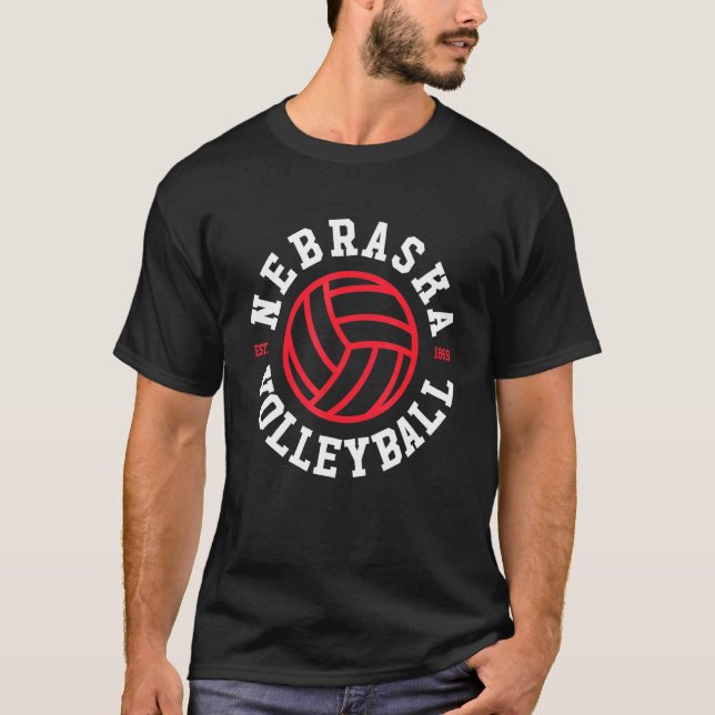 Nebraska Volleyball Tees (Front)
