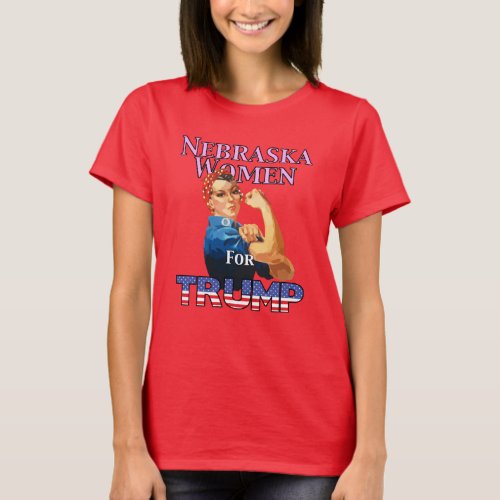 Nebraska Women For Trump T_Shirt