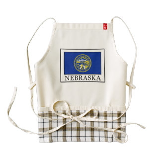 Nebraska Zazzle HEART Apron