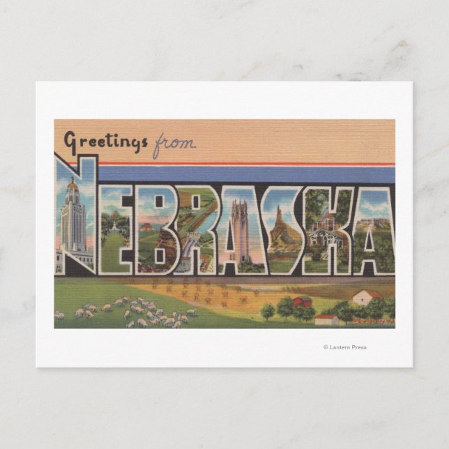 NebraskaLarge Letter ScenesNebraska Postcard (Front)