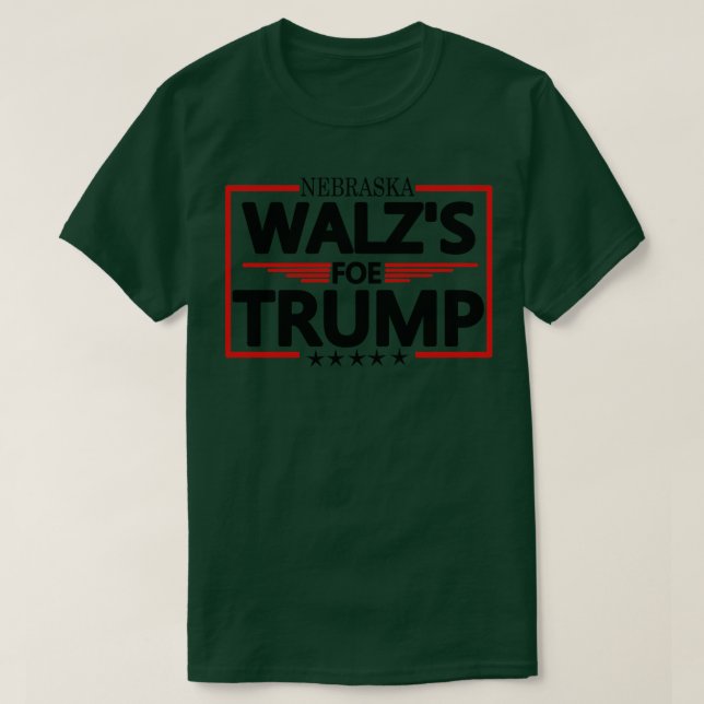 Nebraskawalzsfortrump T-Shirt (Design Front)