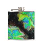 Nebula And Stardust Cosmic Vinyl Flask at Zazzle