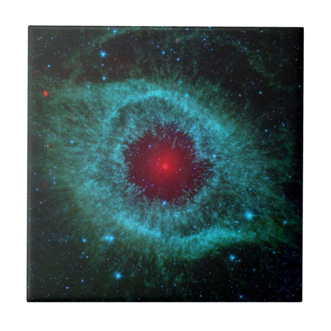 Nebula astronomy Science space geek Ceramic Tile (Front)