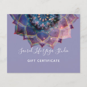 Nebula Bloom   Mandala Flyer