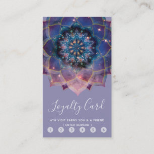 Nebula Bloom   Mandala Loyalty Card