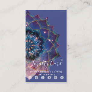 Nebula Bloom   Mandala Loyalty Card