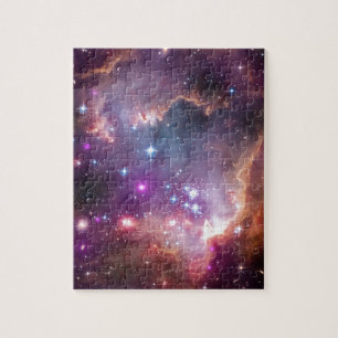 Nebula bright space stars galaxy hipster geek cool jigsaw puzzle