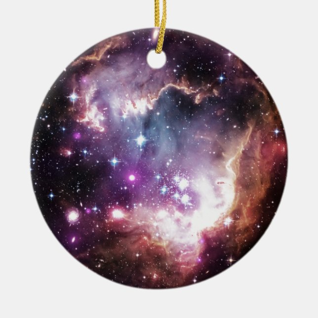 Nebula Ceramic Ornament (Front)