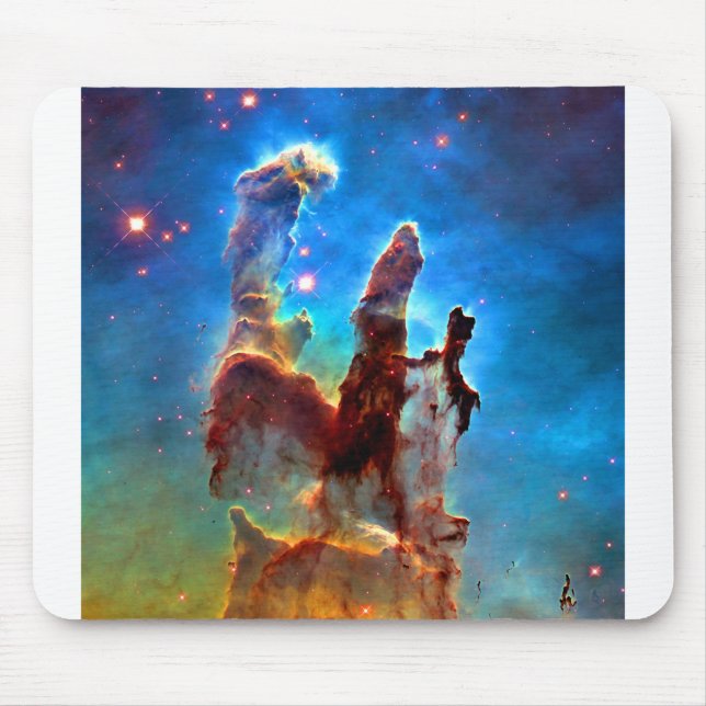 Nebula Cloud Pillars of Creation Mouse Pad (Front)