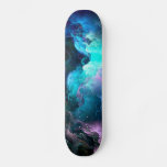 Nebula Clouds Skateboard at Zazzle