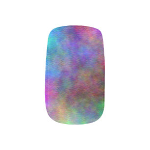 Nebula Digital Nail Art Design