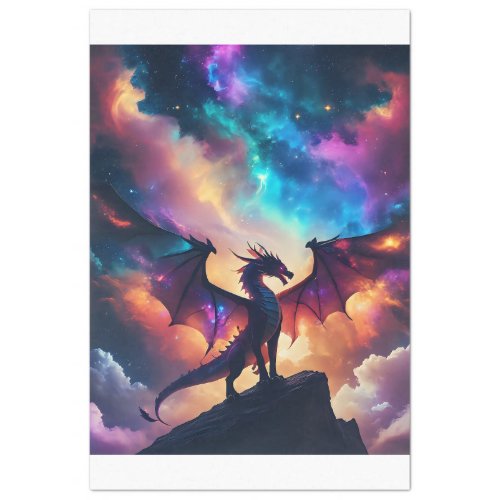 Nebula Dragon Tissue Paper