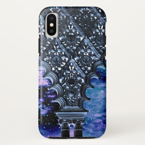 Nebula Dream Arches 2 wall art iPhone X Case