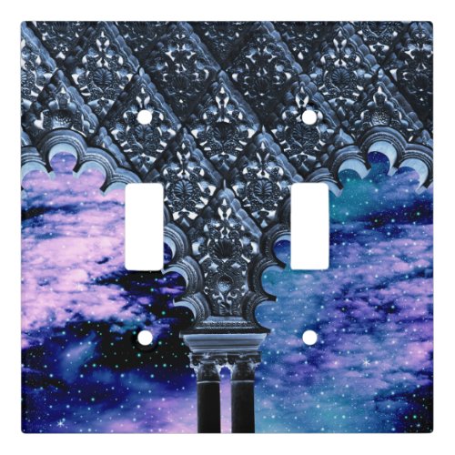 Nebula Dream Arches 2 wall art Light Switch Cover