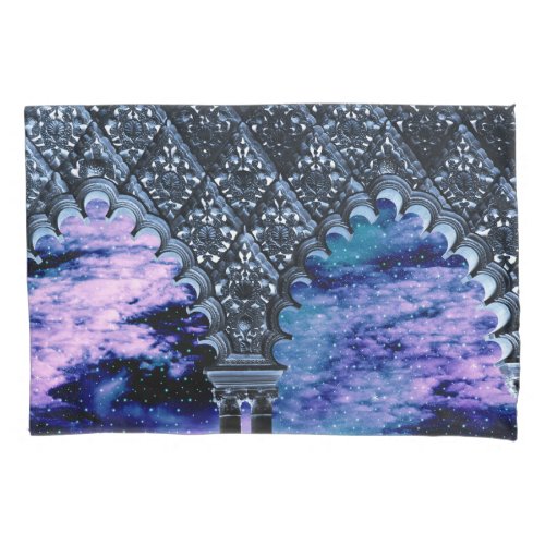 Nebula Dream Arches 2 wall art Pillow Case