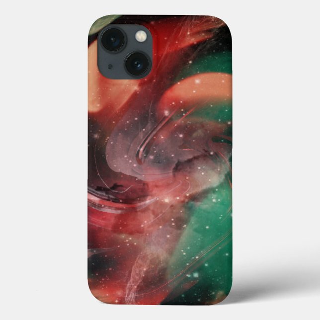 Nebula Explosion Abstract iPad Case (Back)