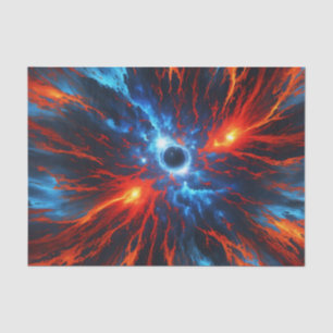 Nebula Fiery Vortex Tissue Paper