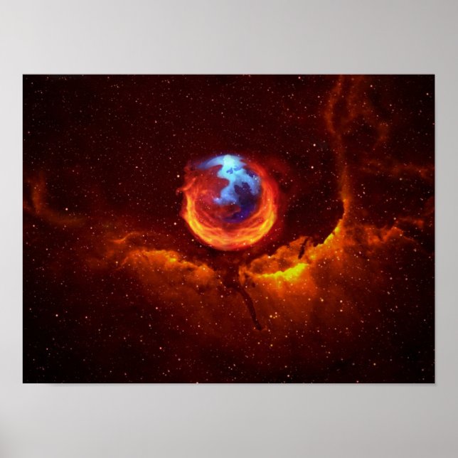 Nebula Firefox Poster (Front)