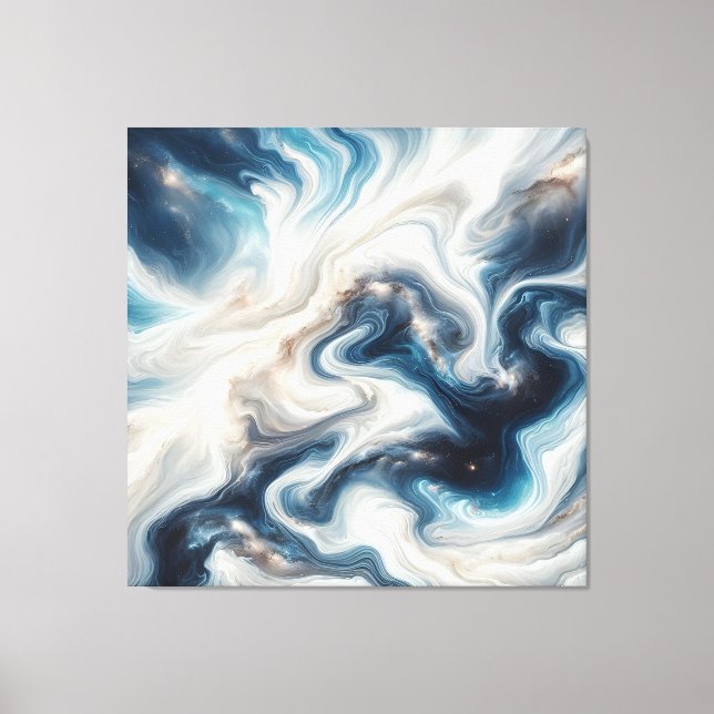 Nebula Flow Canvas Print (Front)