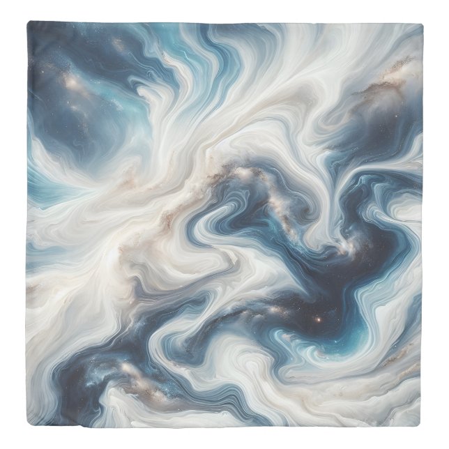 Nebula Flow Duvet Cover (Front)